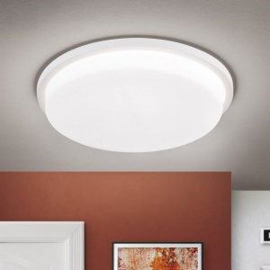 Plafoniera LED moderna LEROX 40cm alba 95627 universul-luminii.ro