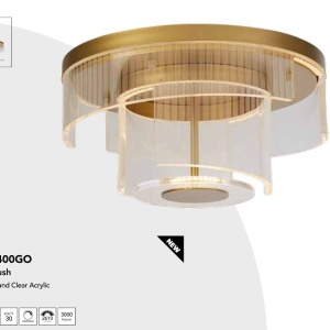 Plafoniera, Lustra LED aplicata moderna Deco 158977 universul-luminii.ro