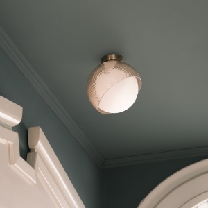 Plafoniera moderna BLOOM PL1 D30 OTTONE - Img 2