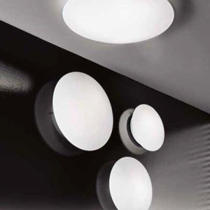 Plafoniera moderna diametru 37cm, Alba 197687 universul-luminii.ro