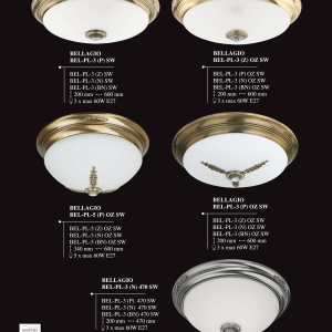 Plafoniera realizata manual decorata cu Cristal Scholer BELLAGIO 186057 universul-luminii.ro