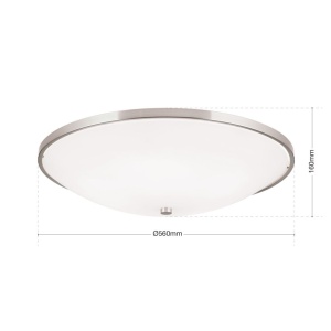 Plafoniera stil clasic diam.56cm Aida DL 7-531/56 satin OR - Img 7
