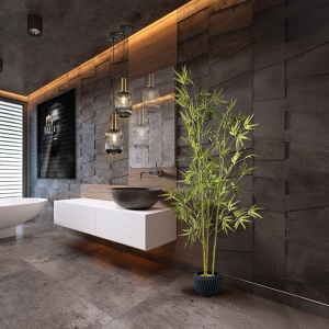 Planta artificiala decorativa Bambu, H170 - Img 3
