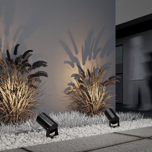 Proiector LED cu tarus iluminat exterior IP65 Bern 15W grafit 146467 universul-luminii.ro