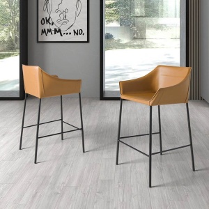 Scaun de bar deosebit design LUX Brown - Img 9