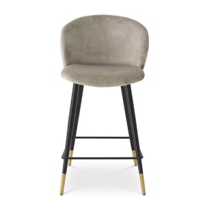 Scaun de bar design elegant LUX Counter Stool Volante, bej 115737 HZ - Img 2