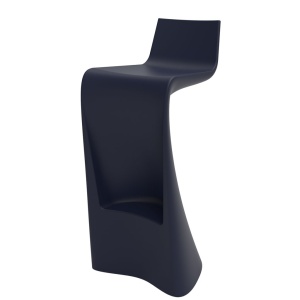 Scaun de bar exterior / interior design modern premium WING BAR STOOL 53031 Vondom