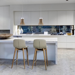 Scaun de bar tapitat design italian Gerda AC-CS788 - Img 6