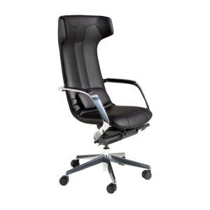 Scaun de birou modern piele sintetica Black