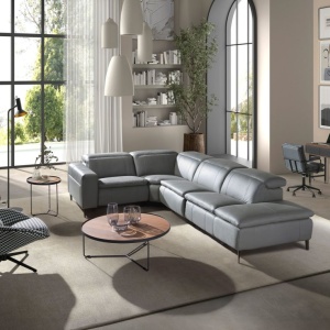 Scaun de birou pivotant design LUX Grey - Img 8
