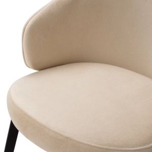 Scaun design elegant LUX Camerota, Sabino beige - Img 8