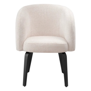 Scaun design elegant LUX Novelle, Lyssa off-white - Img 3