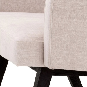 Scaun design LUX Locarno, Sisley beige - Img 6