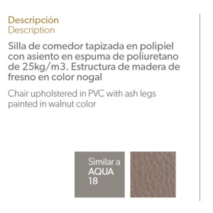 Scaun elegant design italian Annita AC-CH1601 - Img 3