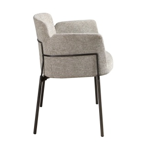 Scaun modern design italian, Tesatura, Grey - Img 10