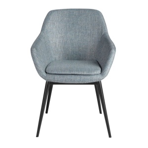 Scaun modern design italian tesatura Gri Albastrui - Img 5