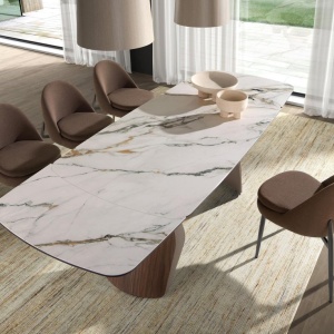 Scaun modern design italian tesatura Maro - Img 7