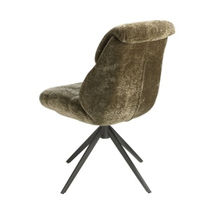 Scaun modern pivotant Olive green - Img 8