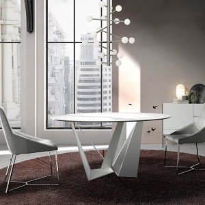 Scaun tapitat design italian Ike AC-F3209 - Img 11