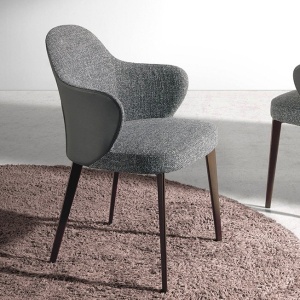 Scaun tapitat design italian Oretha