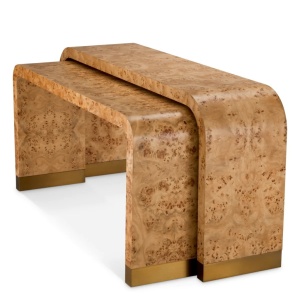 Set 2 Console design LUX, Furnir Burl Mappa, Maro, Quinton - Img 6