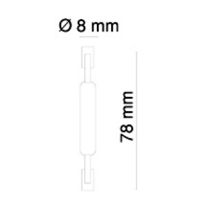 Set de 2 becuri ecohalogene linear R7s 78mm, 80Watt 10300 GL 65487 universul-luminii.ro