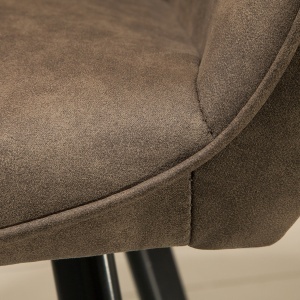 Set de 2 scaune Palermo, taupe A-39343 VC - Img 5