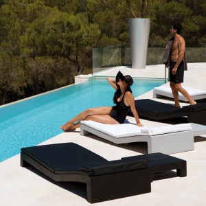 Sezlong plaja design modern premium JUT SUN CHAISE 44404 Vondom - Img 7