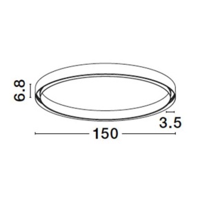 Sistem circular sina magnetica aplicata Breda, React 150cm - Img 2