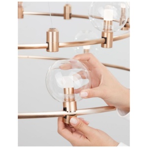 Sistem tubular magnetic-decorativ CRON, negru NVL-9028311 192457 universul-luminii.ro