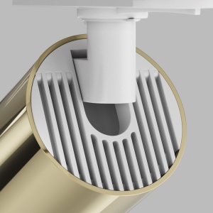 Spot, accesoriu pentru sinele monofazate Unity, Focus S auriu, alb - Img 3