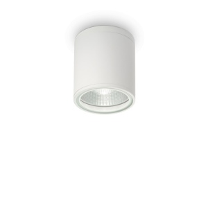 Spot aplicat de exterior IP44 GUN PL1 BIANCO 122663