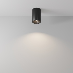 Spot aplicat design modern Zoom negru 6,5cm - Img 4