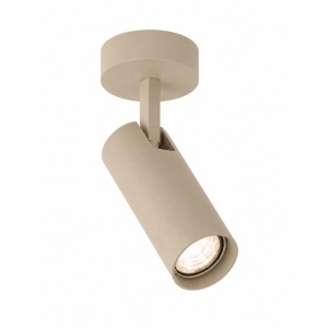 Spot aplicat directionabil cu bec GU10 Linca taupe