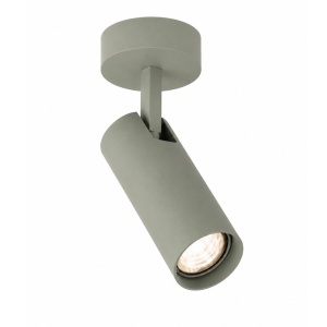 Spot aplicat directionabil cu bec GU10 Linca verde