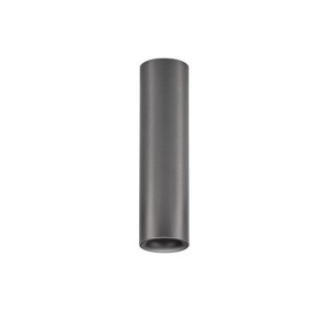 Spot aplicat LED design tehnic LUISA nickel negru, H-15cm