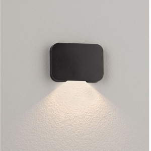 Spot aplicat lumina LED ambientala IP65 SENDO negru