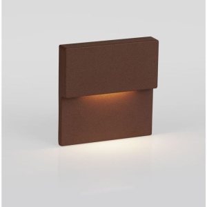 Spot aplicat perete exterior LED 3000K IP65 DAN corten - Img 3