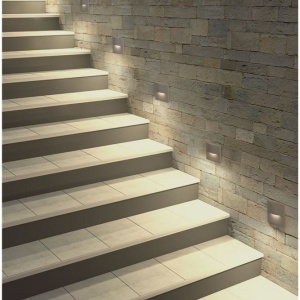 Spot aplicat perete exterior LED 3000K IP65 FLAC sand - Img 2