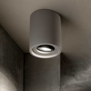 Spot aplicat / Plafoniera design modern minimalist OAK PL1 ROUND CEMENTO 93987 universul-luminii.ro