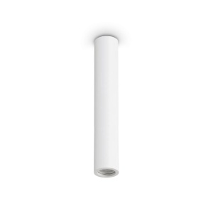 Spot aplicat tavan LOOK PL1 ROUND D70 H400 GESSO