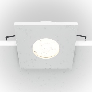 Spot incastrabil design tehnic IP65 Stark alb 8,4x8,4cm 67337 universul-luminii.ro