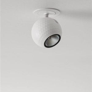 Spot incastrabil LED 2700K aluminiu alb NOTIC - Img 5