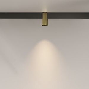 Spot LED, accesoriu pentru sina magnetica Exility, Alfa alama 237537 universul-luminii.ro