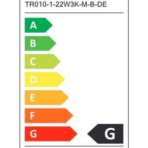 Spot LED, accesoriu pentru sinele monofazate Unity, Points Rot 3000K negru - Img 10