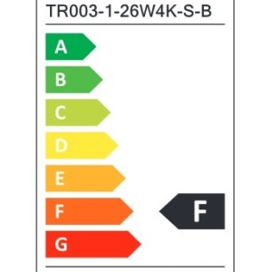 Spot LED, accesoriu pentru sinele monofazate Unity, Vuoro negru 26W 4000K - Img 6