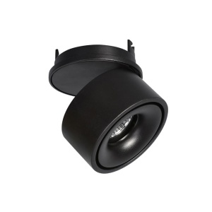Spot LED aplicat ajustabil perete/tavan UNIVERSAL negru - Img 3