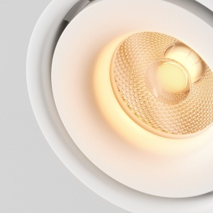 Spot LED aplicat ajustabil Yin alb 164277 universul-luminii.ro