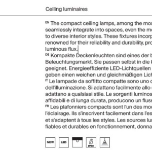 Spot LED aplicat design tehnic Vega D-9cm alb - Img 6