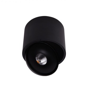 Spot LED aplicat directionabil de tavan/plafon BOSTON TUBE negru ZZ AZ3468